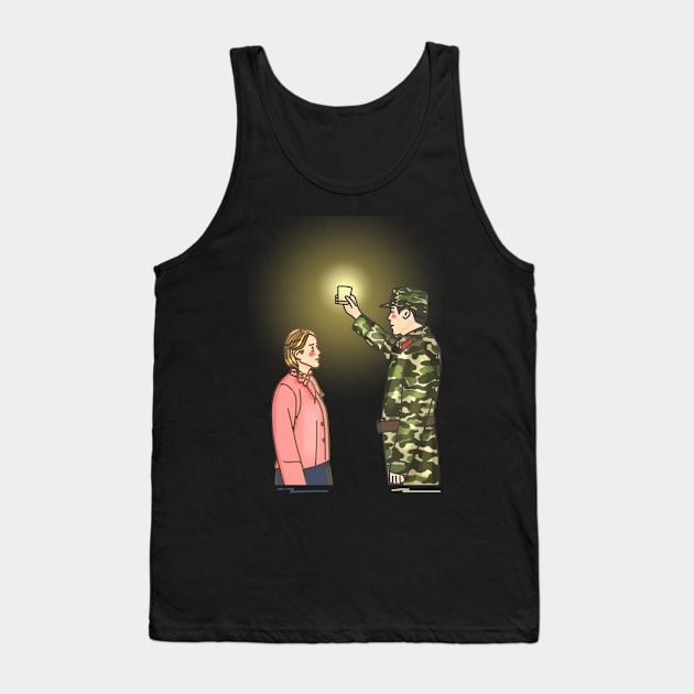 Crash Landing on You Kdrama Tank Top by ArtByAzizah